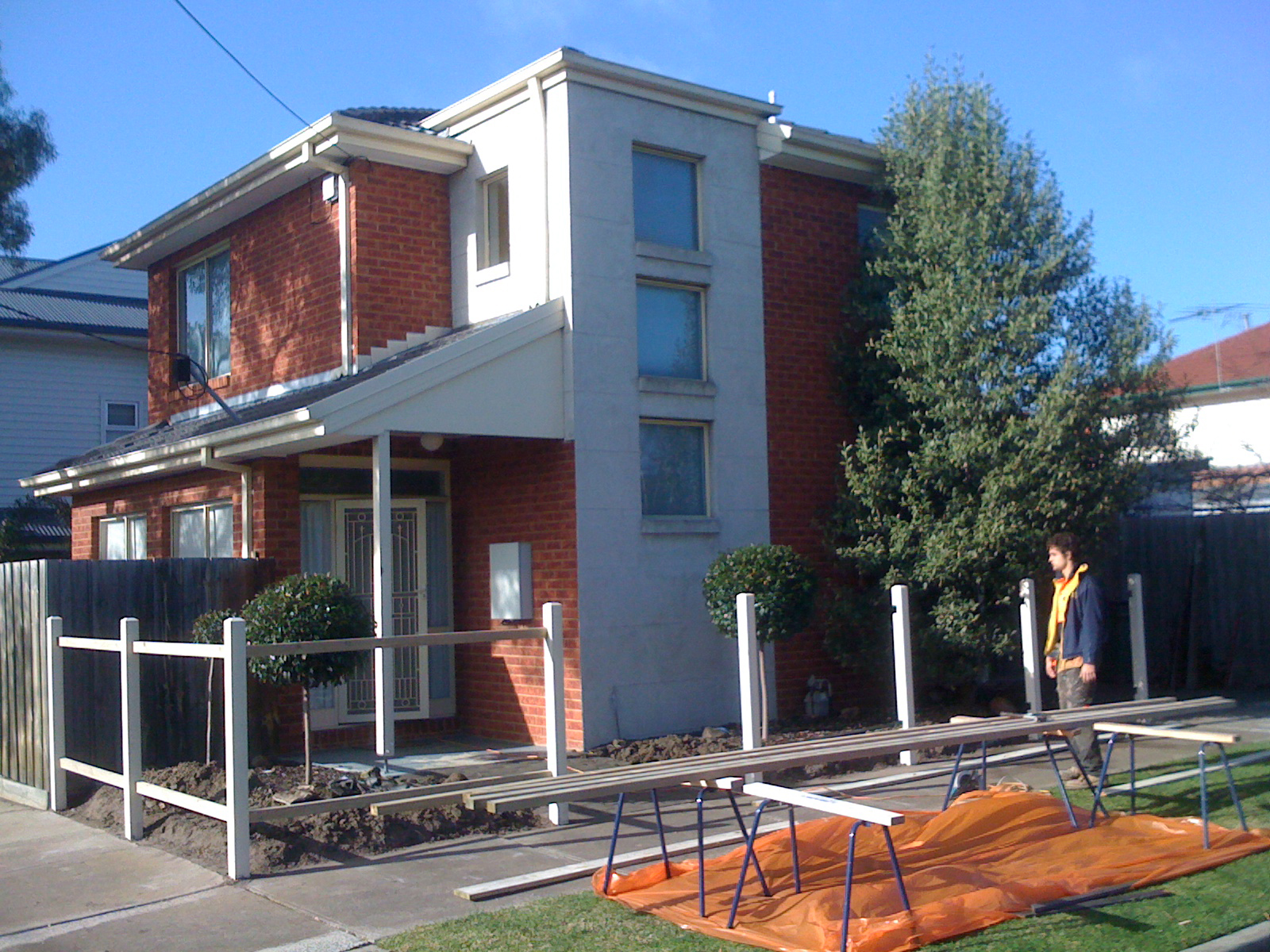 jbcs Street Facade Facelift Project with Fence, Deck n Screen 04