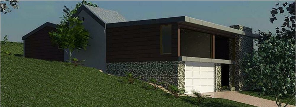 jbcs Renovation Project - rejuvenation of a post modern design - initial 3D CAD imagery 01