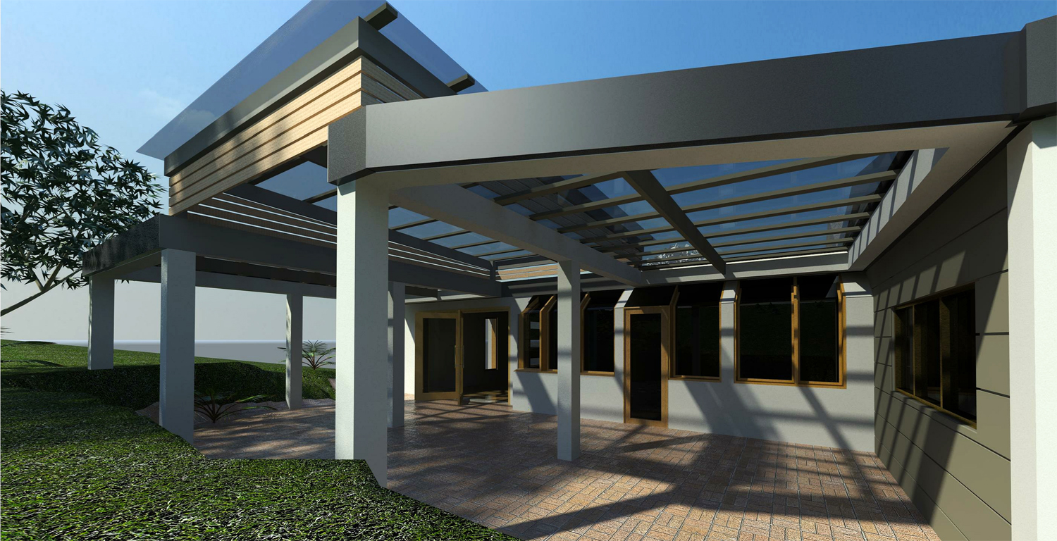 jbcs Renovation Project - rejuvenation of a post modern design - second phase 3D CAD imagery 03