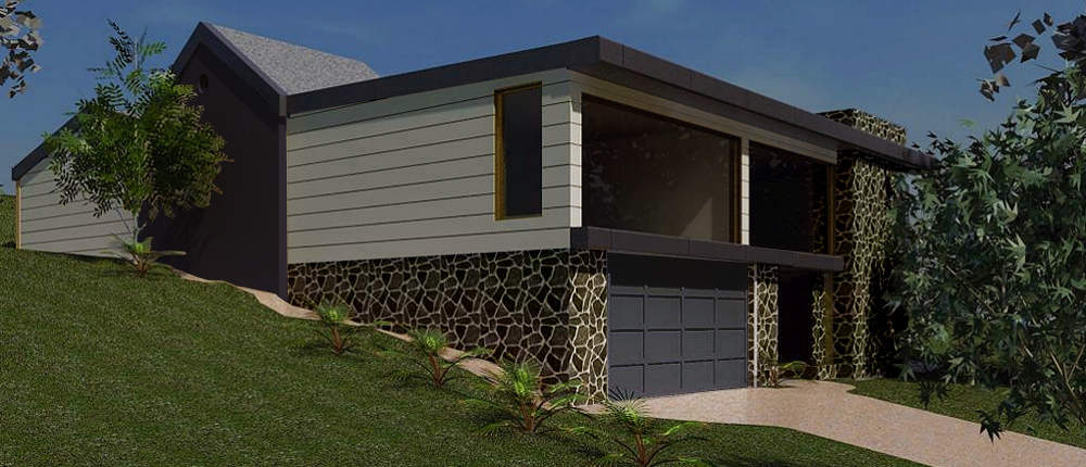 rejuvenation of a post modern design - Alucobond Installation