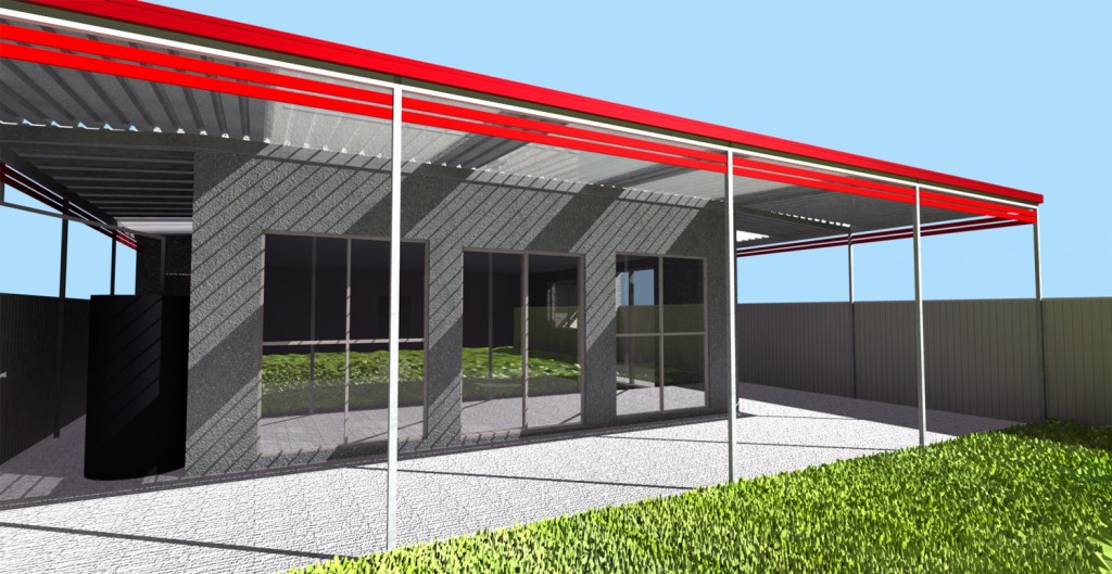 an alternative twist on an Aus icon - 3D rendered image 03