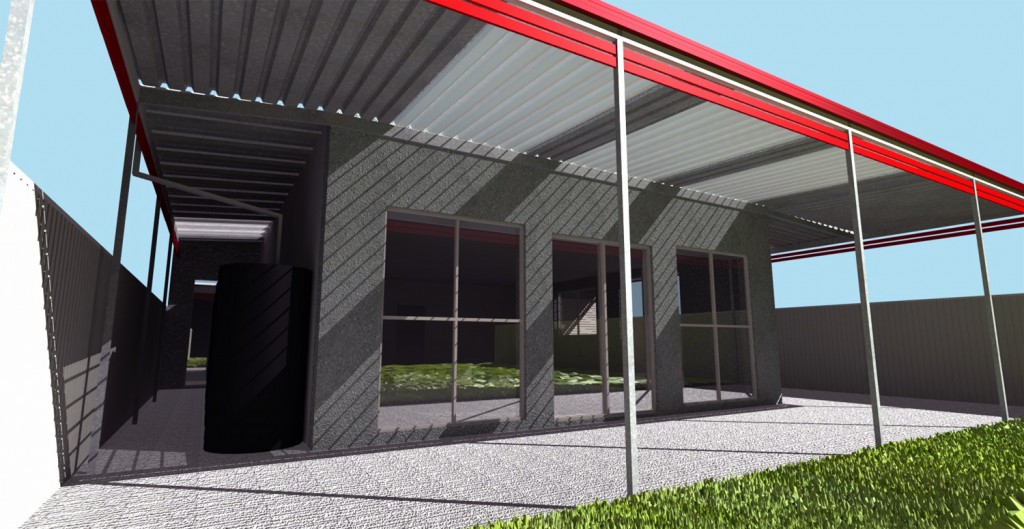 an alternative twist on an Aus icon - 3D rendered image 04