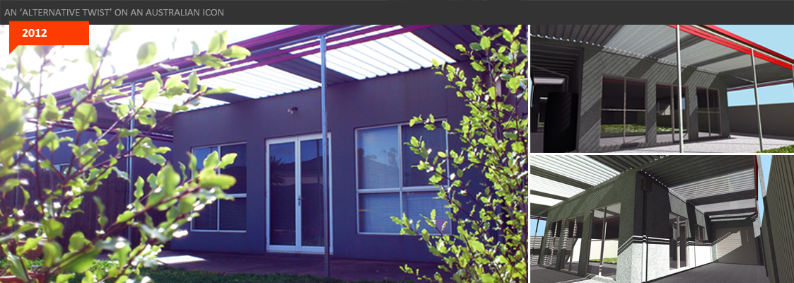 AN 'ALTERNATIVE TWIST' ON AN AUSTRALIAN ICON [DESIGN PORTFOLIO Link]