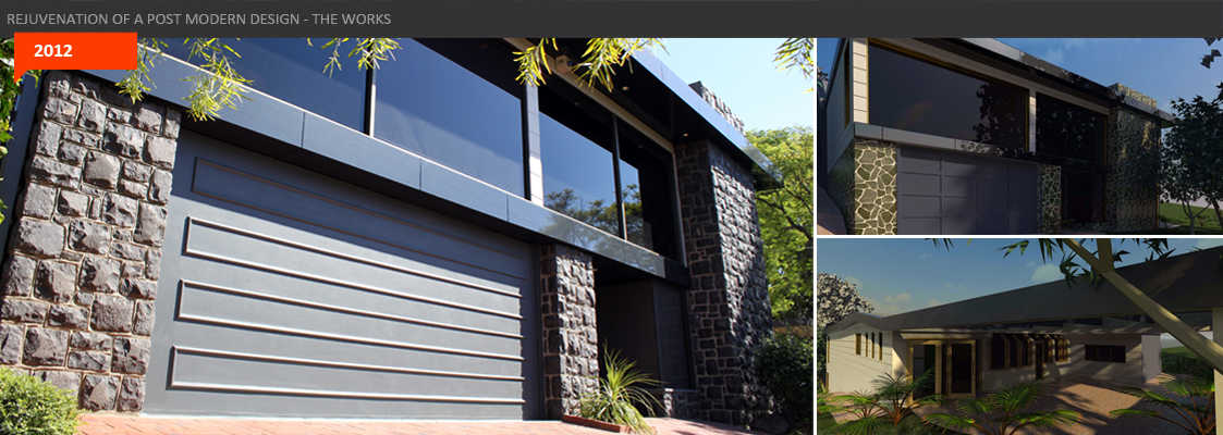 REJUVENATION OF A POST MODERN DESIGN - THE WORKS